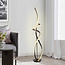 Geeti Design Vloerlamp Bandol - Zwart/Chroom