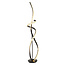 Geeti Design Vloerlamp Bandol - Zwart/Chroom