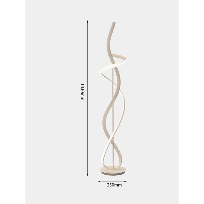 Geeti Design Vloerlamp Bandol - Zand