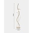 Geeti Design Vloerlamp Bandol - Zand