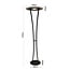 Geeti Design Vloerlamp Arnas - Zwart