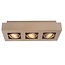 Artdelight Plafondlamp Bosco 3L - Champagne