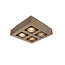 Artdelight Plafondlamp Bosco 4L - Champagne
