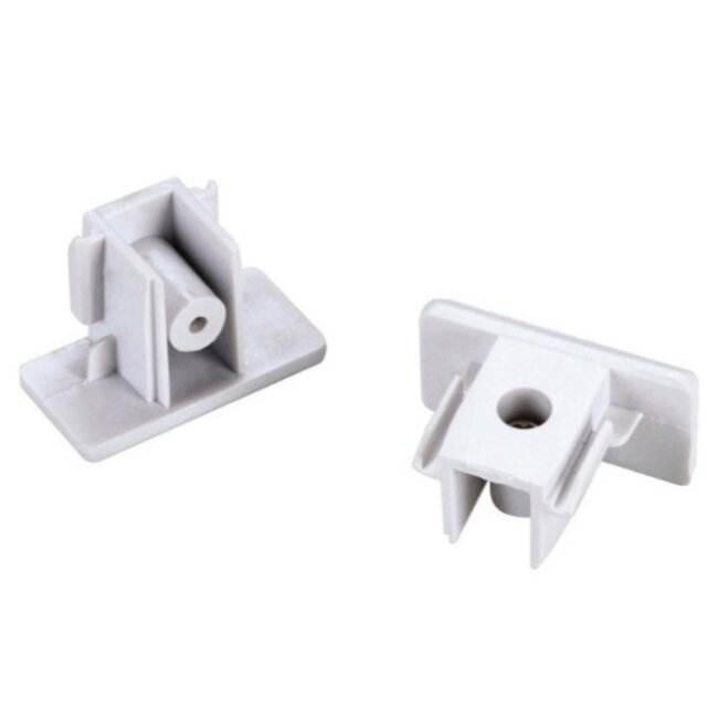 Artdelight 1-fase Railsysteem Megano 3m set (eindvoeding) - Wit/Champagne