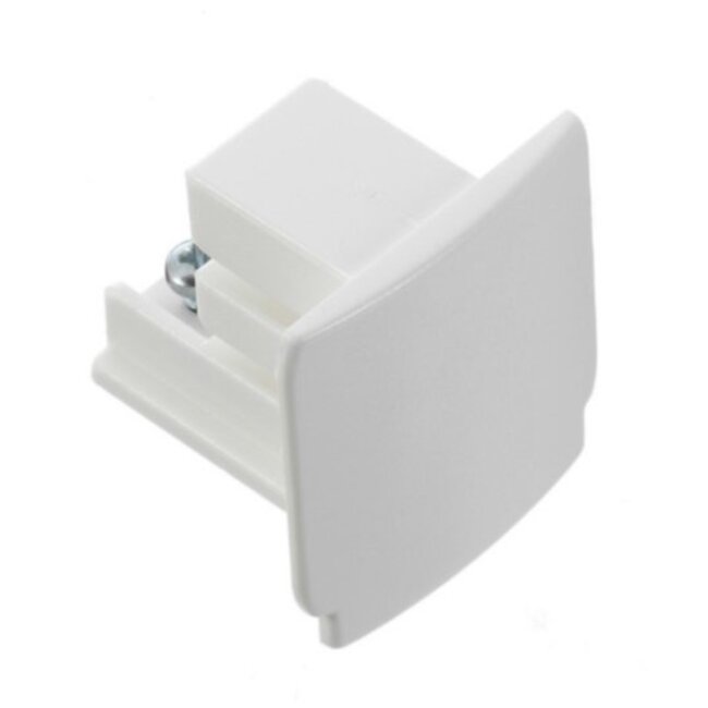 Artdelight 3-fase Railsysteem Megano 2m set (eindvoeding) - Wit/Champagne