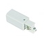 Artdelight 3-fase Railsysteem Megano 1m set (eindvoeding) - Wit/Champagne