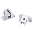 Artdelight 1-fase Railsysteem Megano 4m set (middenvoeding) - Wit/Champagne