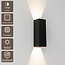 Artdelight Wandlamp Vegas 250 - Zwart