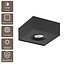 Artdelight Plafondlamp Brooklyn 1L - Zwart