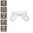 Artdelight Plafondlamp Mega 2L - Wit