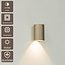 Artdelight Wandlamp Brody 1 - Champagne