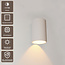 Artdelight Wandlamp Brody 1 - Wit