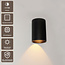Artdelight Wandlamp Brody 1 - Zwart
