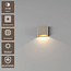 Artdelight Wandlamp Diaz 1L - Champagne