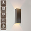 Artdelight Wandlamp Vegas 150 - Aluminium