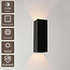 Artdelight Wandlamp Vegas 150 - Zwart