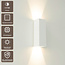 Artdelight Wandlamp Vegas 250 - Wit