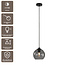 Artdelight Hanglamp Marino 20cm - Smoke Grijs