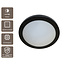 Artdelight Plafondlamp Yuca I Led - Zwart