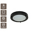 Artdelight Plafondlamp Yuca III Led - Zwart