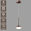Artdelight Hanglamp Phoenix - Donker Brons