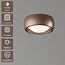 Artdelight Plafondlamp Montana - Donker Brons