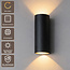 Artdelight Wandlamp Brody 2 - Zwart - Dim To Warm