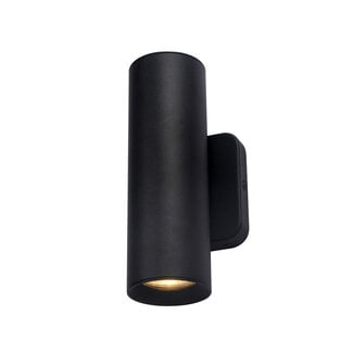 Artdelight Wandlamp Megano 2L - Zwart
