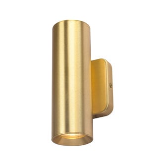 Artdelight Wandlamp Megano 2L - Mat Goud