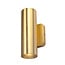 Artdelight Wandlamp Megano 2L - Mat Goud