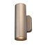 Artdelight Wandlamp Megano 2L - Champagne