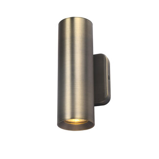 Artdelight Wandlamp Megano 2L - Antiek Brons
