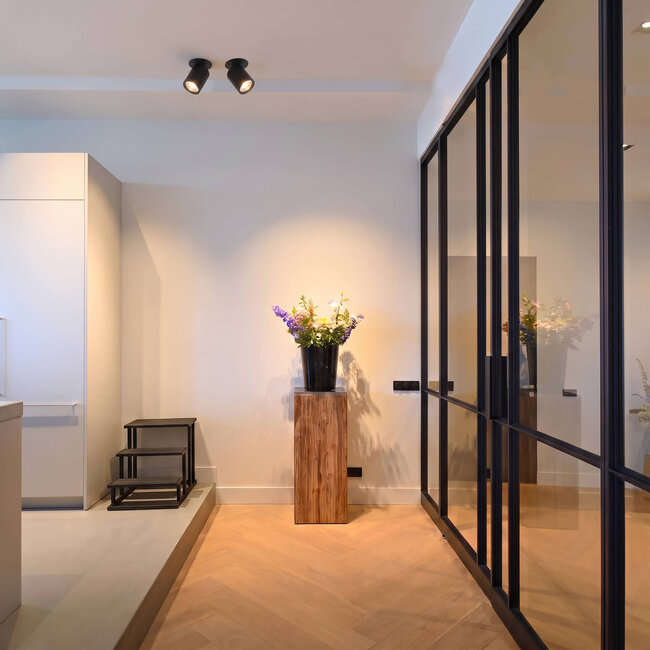 Artdelight Inbouwspot Parma - Zwart