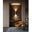 Artdelight Wandlamp Megano 2L - Gun Metal