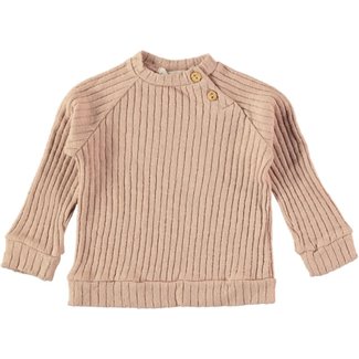 Beans Barcelona Sweatshirt Rib Pink ARAN