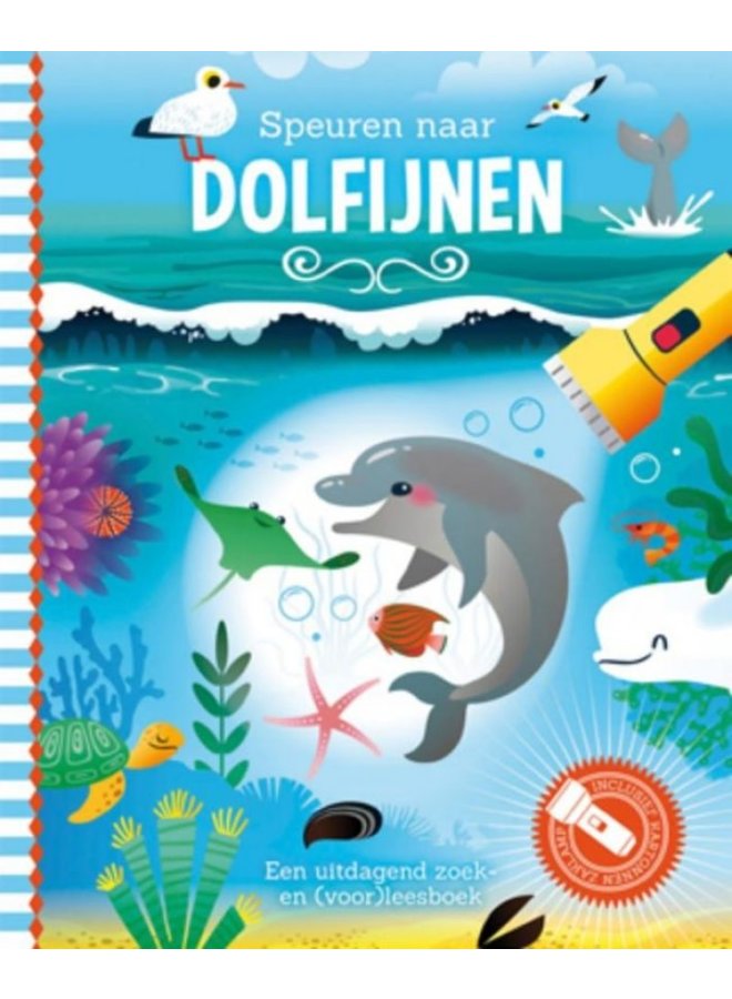 Zaklampboek Speuren naar Dolfijnen