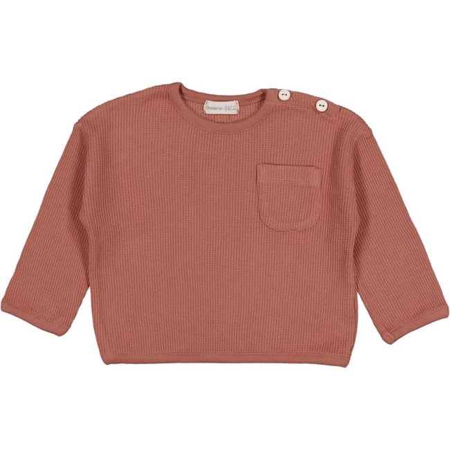 Beans Barcelona Sweatshirt TANGERINE Clay