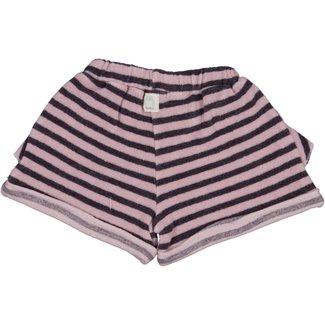 Beans Barcelona Short Striped Terry Blueberry