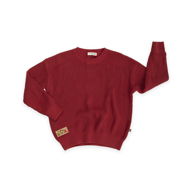 Carlijn  Q Sweater Knit gebreid Rood