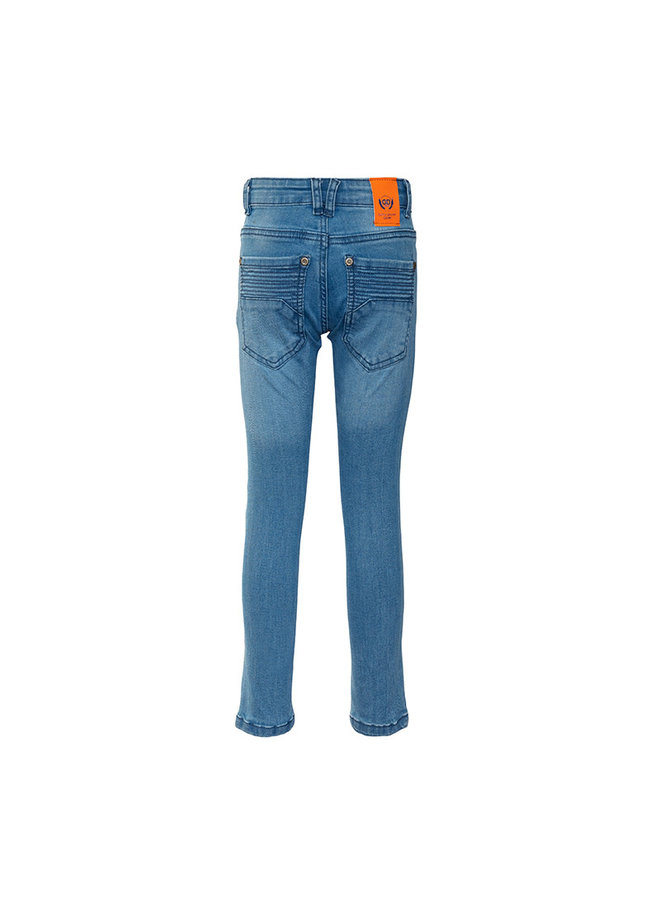 Spijkerbroek KAZIA Extra Slim Fit Mid Blue ( zonder kniestukken )
