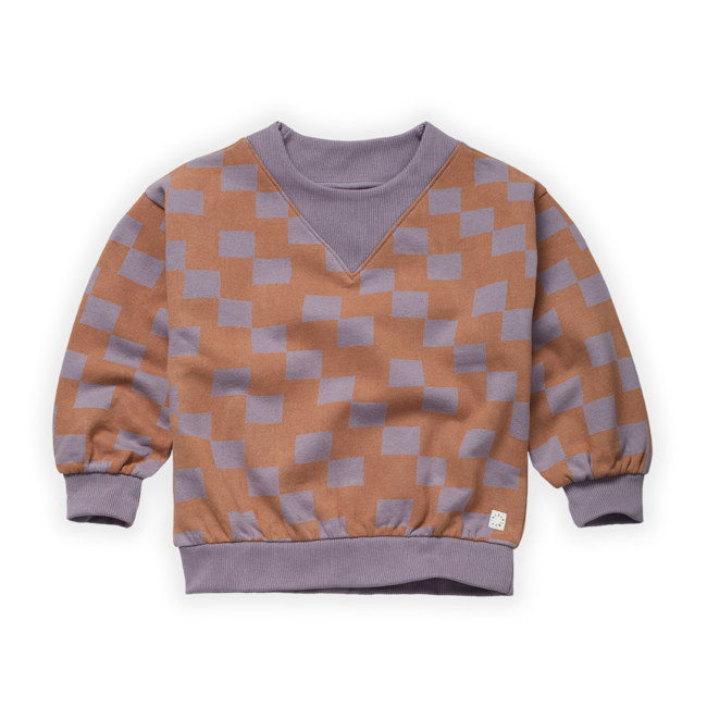 Sproet & Sprout Sweatshirt Block Print 140 / 10  jaar