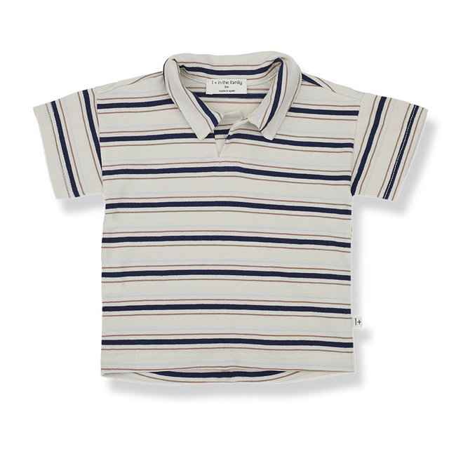 1+ in the family Polo Will Vintage Striped Jersey Bone