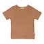 Petit Piao Tshirt Pointelle Summer Camel