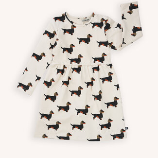 Carlijn  Q Jurk Skaterdress Dachshund