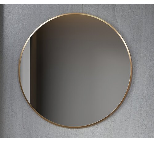 Bella Mirror Spiegel rond 100 cm met gouden frame