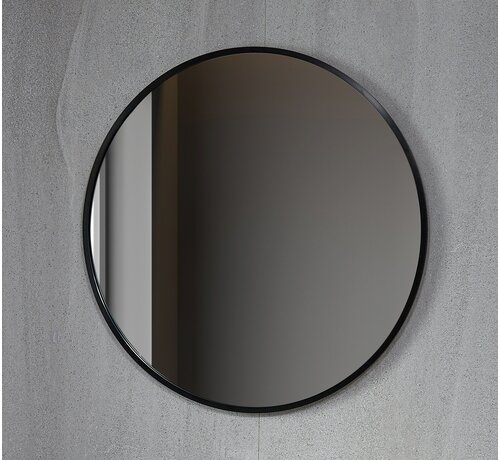 Bella Mirror Spiegel rond 60 cm met zwart frame - Bella Mirror