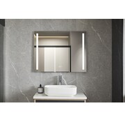 Bella Mirror Spiegel 60 x 120 cm frameloos, inbouw led verlichting en anti condens