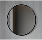 Tweede kans Spiegel rond 60 cm met zwart frame - 11252