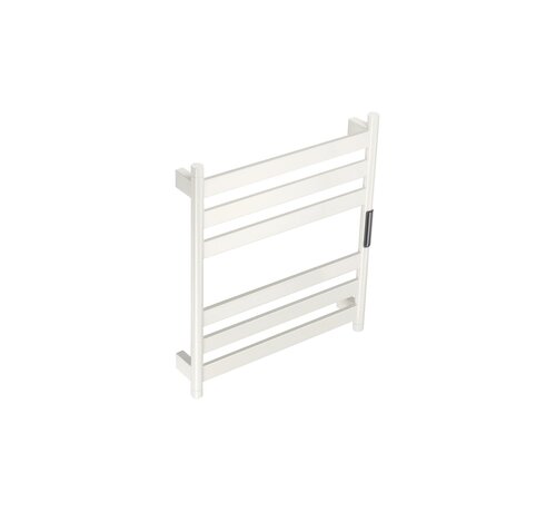 Quality Heating Elektrische handdoek radiator white met thermostaat A-CS06G-W