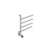 Quality Heating Elektrische handdoek radiator chrome met thermostaat